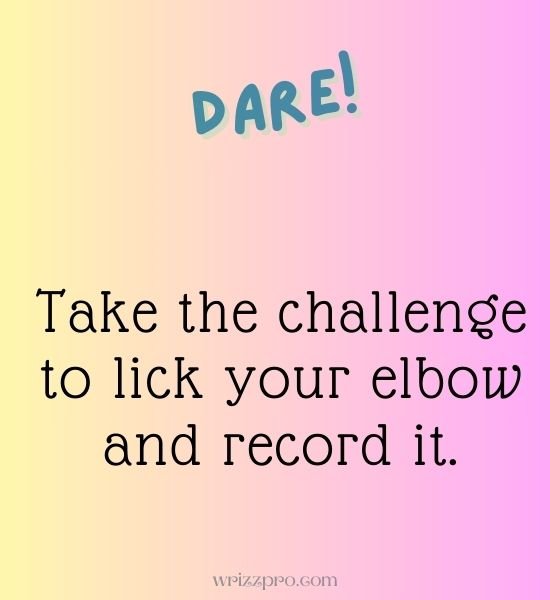 Dare Questions for Friends