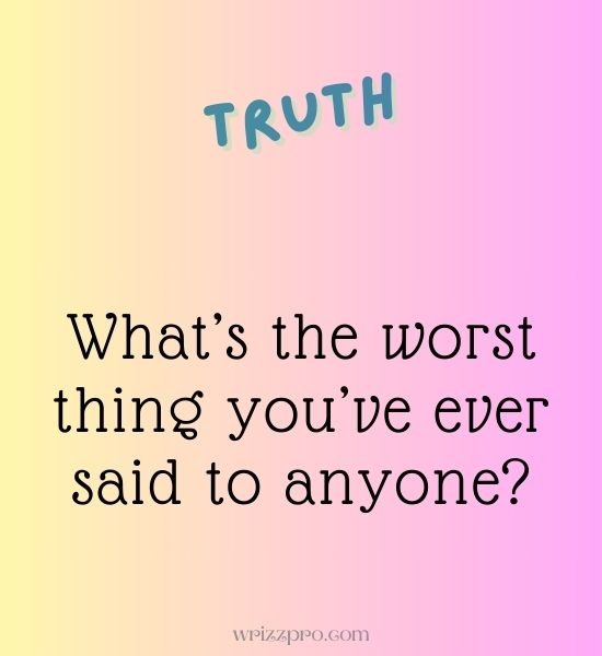 Truth Questions for Friends
